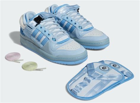 Bad Bunny x Adidas Release ‘Blue Tint’ Forum Buckle Low New Shoes ...