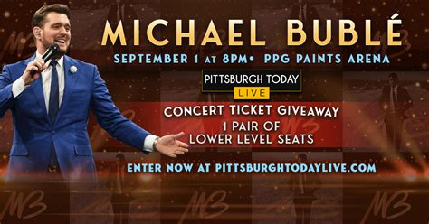 PTL's Michael Bublé Concert Ticket Giveaway - CBS Pittsburgh