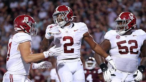 College Football Playoff bowl projections: Alabama joins 12-team bracket after Week 5 of 2023 ...