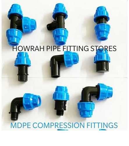 Plastic Mdpe Pipe Compression Fittings at Best Price in Delhi | Howrah Pipe Fittings Stores