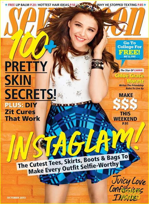 Chloe Moretz Covers 'Seventeen' Magazine October 2013: Photo 2949164 | Chloe Moretz, Magazine ...