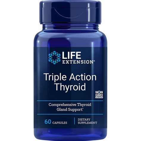 Triple Action Thyroid | Thyroid gland support - Life Extension Australia