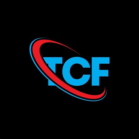 logotipo de tcf. letra tcf. diseño de logotipo de letra tcf. logotipo de iniciales tcf vinculado ...