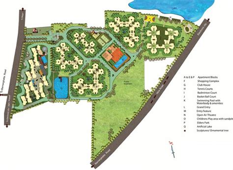 Site Plan Image of SNN Raj Serenity Phase 2 Begur Bangalore - Proptiger.com