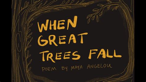 When Great Trees Fall Analysis