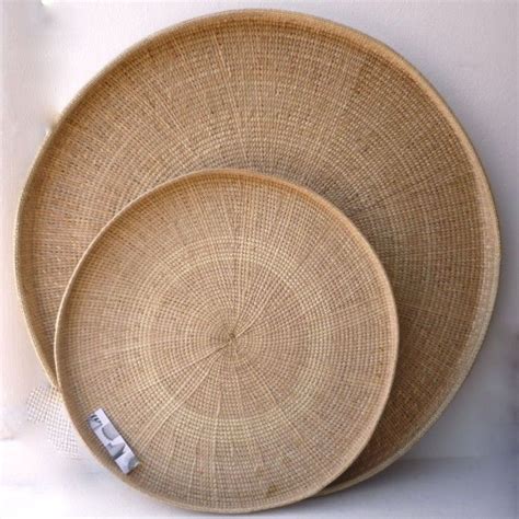 LUP010-Large round tray | Round tray, African inspired decor, Tray design