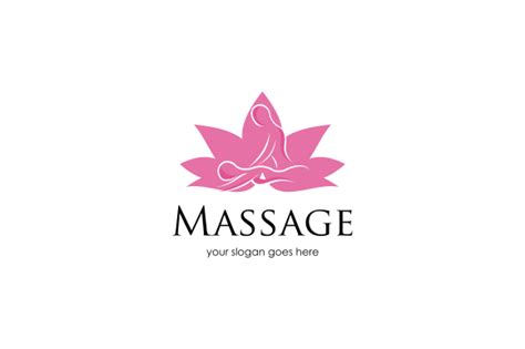 Body Massage Logo Design Vector Graphic by DEEMKA STUDIO · Creative Fabrica