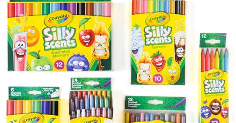 2017 Crayola Silly Scents Review: Markers, Twistable Crayons & Colored Pencils, Slim Markers ...