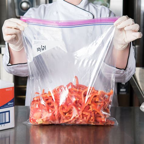 Ziploc® 2 Gallon Storage Bags (100 Case) - WebstaurantStore