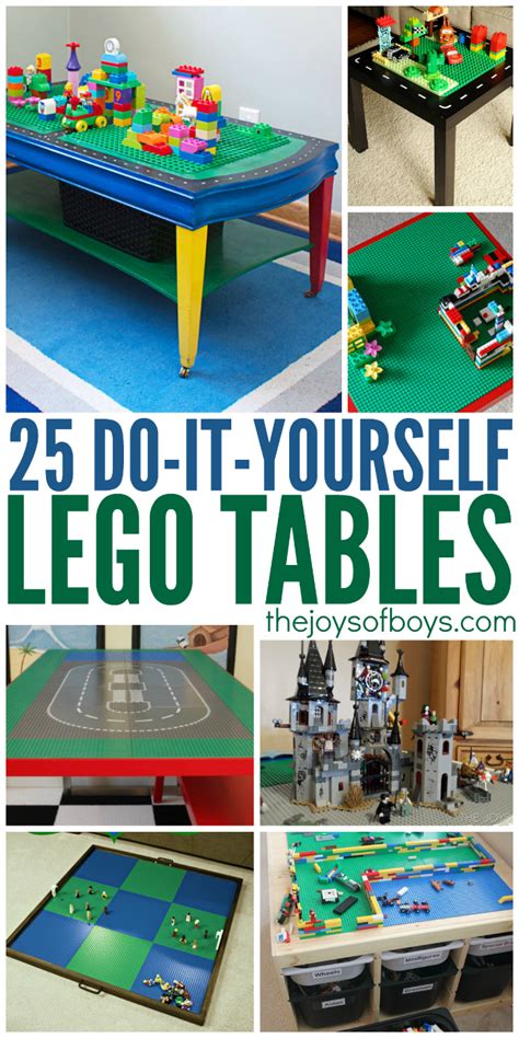 25 DIY LEGO Tables the Entire Family Will Love