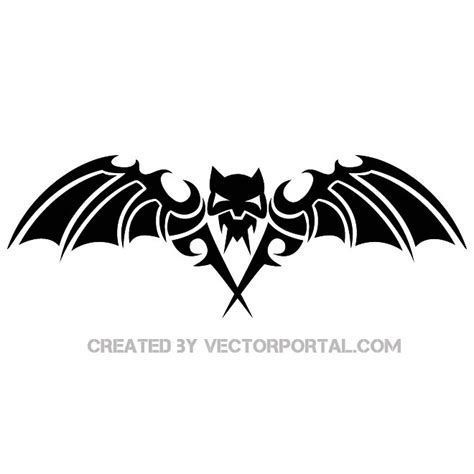 Scary bat image Royalty Free Stock SVG Vector