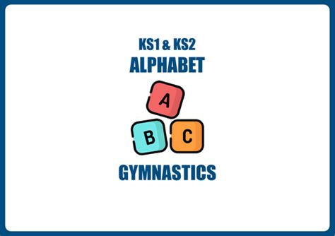 Gymnastics - Alphabet Gymnastics Challenge - Key Stage 1, Key Stage 2 ...