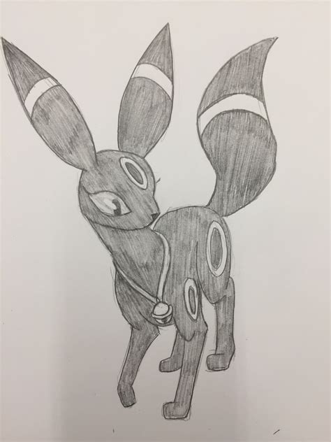 Umbreon +sooth bell-Pokemon sketches — Weasyl