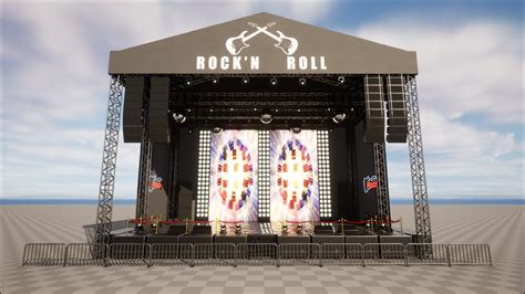 Rock Concert Stage Design