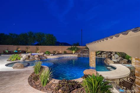 premier paradise inc backyard boulder living gilbert arizona paradise ...