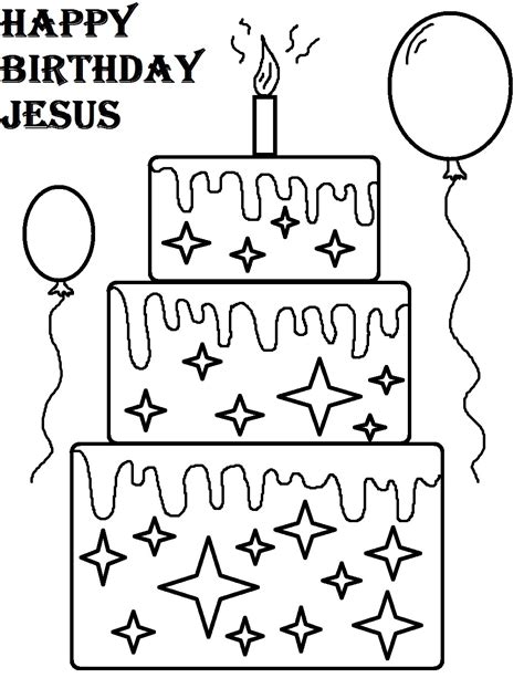 Happy Birthday Jesus Craft