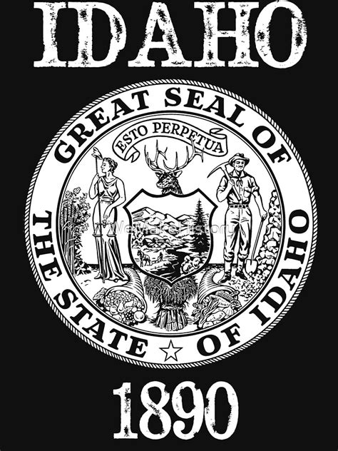 "Idaho State Seal" Pullover Hoodie by WeMakeHistory | Redbubble