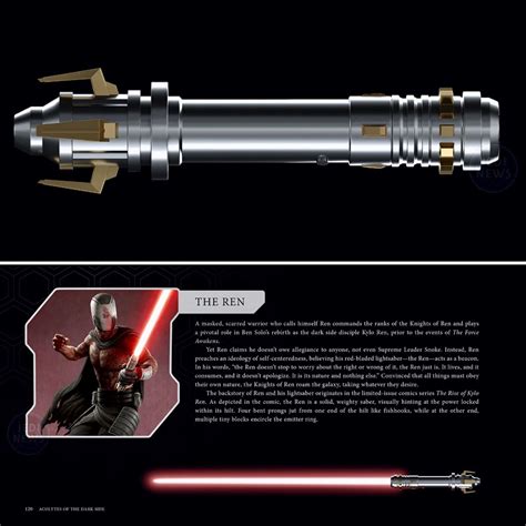 The Ren Lightsaber | Lightsaber, Star wars concept art, Star wars masks