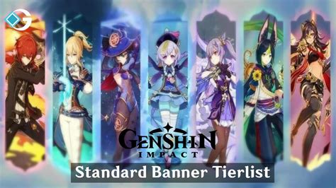 Genshin Impact: Standard Banner Characters Tier-List (2023)- Ranking All the Characters from ...