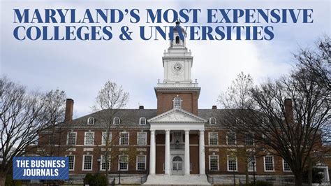 Johns Hopkins, Loyola are Maryland's most expensive universities - Baltimore Business Journal