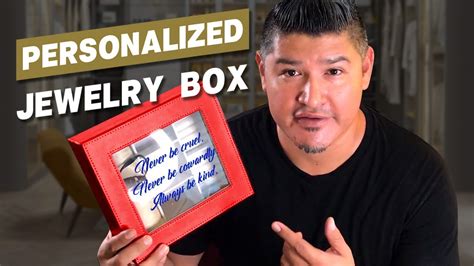 Personalized Jewelry Box - YouTube