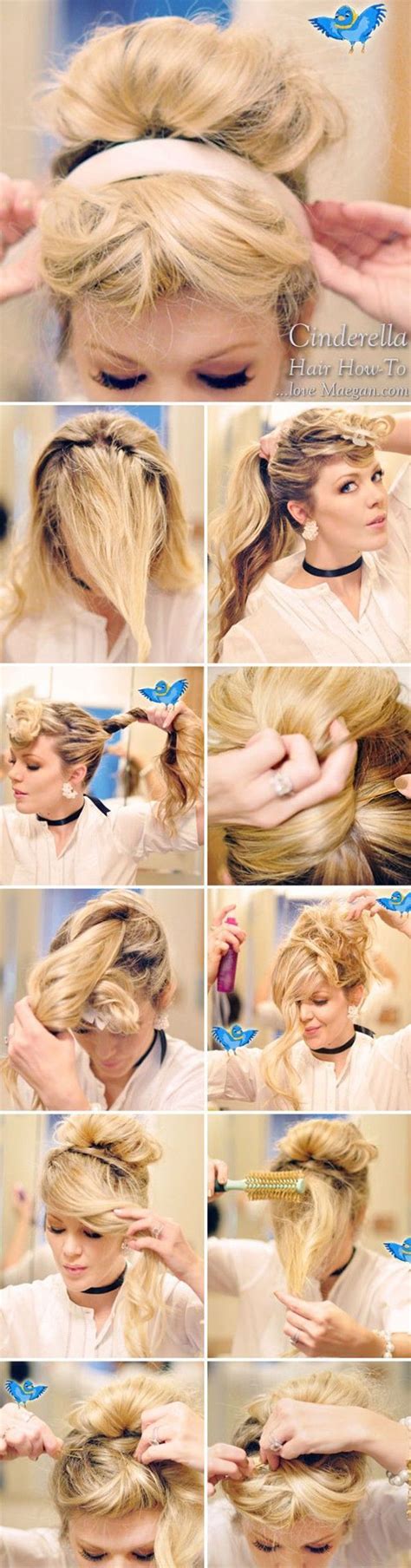 Trendy HairStyles Ideas : This Cinderella bun is perfect for your costume: www.jexshop.com ...