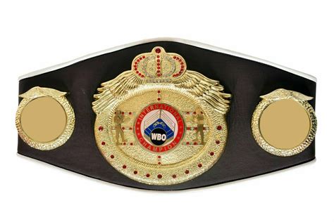 WBO Boxing Title Belt – WC BELTS