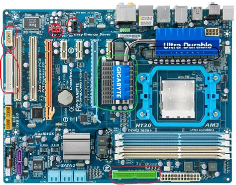 Was sind das für Anschlüsse auf dem Motherboard? (PC, Hardware)