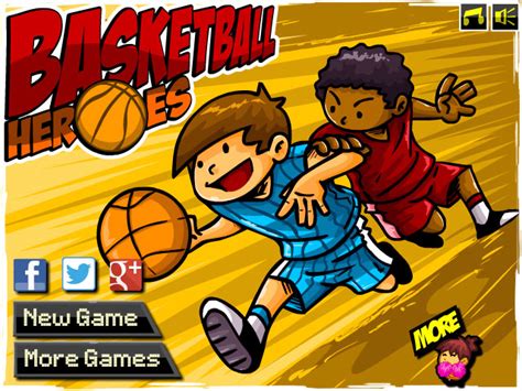 Best Games Ever - Basketball Heroes - Play Free Online