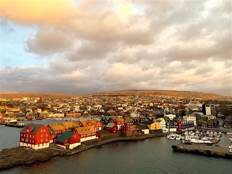 Torshavn Harbor in the Faroe Islands