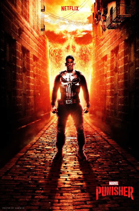 The Punisher (2017) - Netflix Poster 2 by CAMW1N on DeviantArt