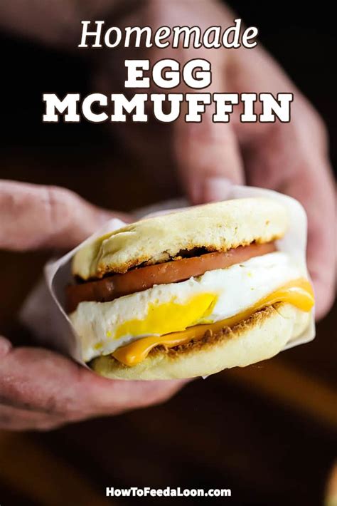 Egg McMuffin Recipe (Copycat) | How To Feed A Loon