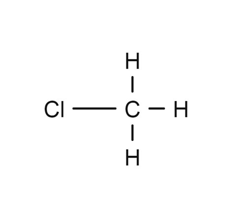 Methyl Chloride Structure