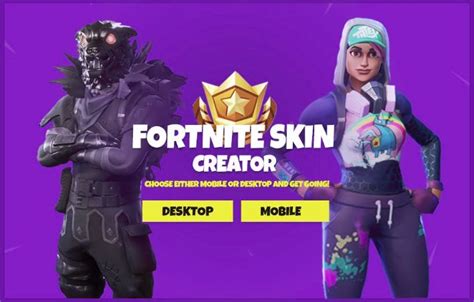 Battle Royale Skin Creators : Fortnite Skin Creator