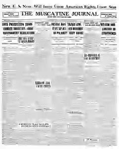 Muscatine Journal Newspaper Archives, Jul 19, 1915, p. 1