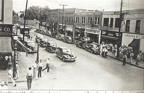 Burlington NC Old Pictures, Old Photos, Vintage Photos, Burlington North Carolina, Main Street ...