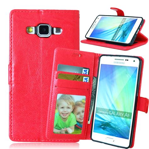 for Samsung Galaxy A5 2015 Case Cover Flip Phone Cases for Galaxy A500 ...