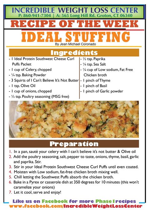 Ideal Protein stuffing | Ideal protein recipes, Ideal protein, Ideal ...