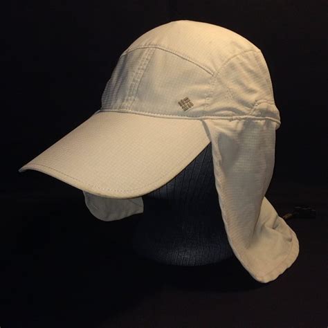 Columbia Sportswear Fishing Hat Fish Hat Mens Fly Fishing Hats Omni Shade Drawstring Extra Long ...