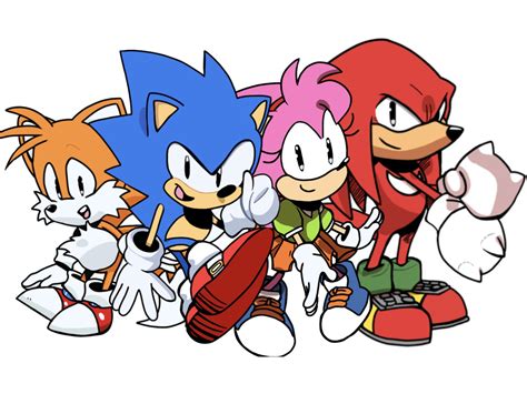 Classic Team Sonic : r/SonicTheHedgehog