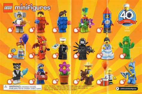 The Minifigure Collector: Lego Minifigure Series 1 -19, Ninjago Movie ...