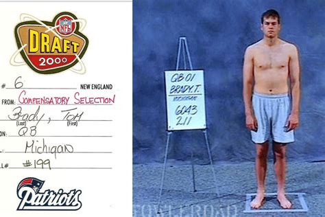 15th Anniversary of the Patriots Drafting Tom Brady in the 6th Round ...