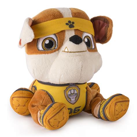 PAW Patrol, 8” All Stars Plush, Rubble | PAW Patrol