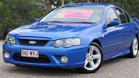 2006 Ford Falcon BF XR6 Blue 4 Speed Sports Automatic Sedan - YouTube