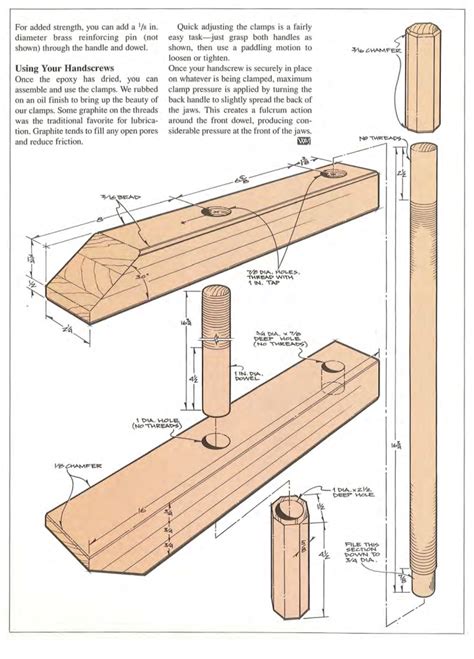 DIY Wooden Jigs and Fixtures - Handscrews - Classic Project from # ...