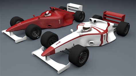 3D model Formula 1 Car Type 3D Models VR / AR / low-poly | CGTrader