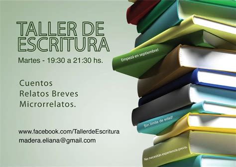 Ayres de Taller (Difusión de Talleres y clases de apoyo): Taller de Escritura