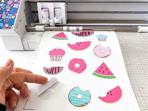 Print and Cut Silhouette CAMEO 4: Beginner Sticker Tutorial (Free ...