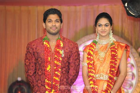 test: Celebs @ Allu Arjun Sneha Reddy Wedding Reception stills