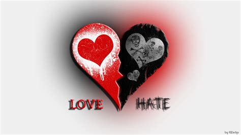 Love and Hate by ElZecho on DeviantArt